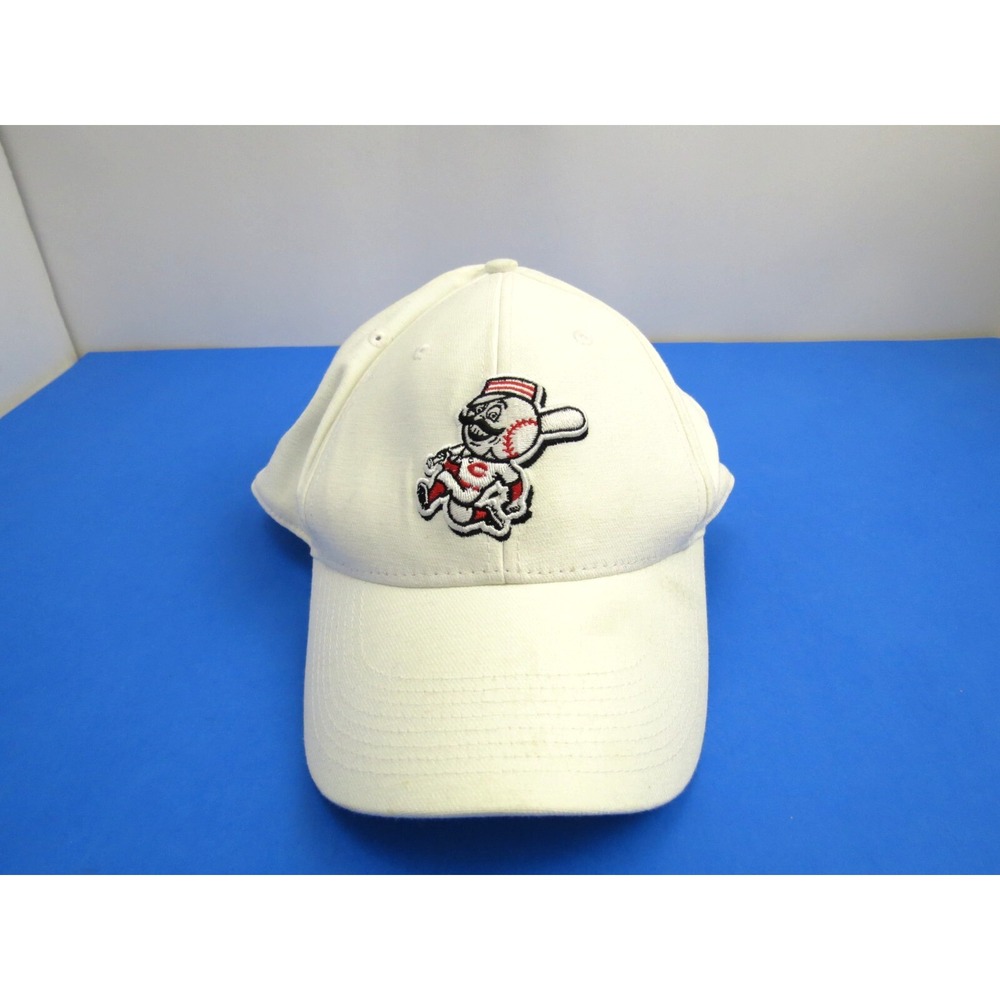 Nike Legacy 91 Cincinnati Reds Baseball Hat Cap One Size White Mr. Redlegs